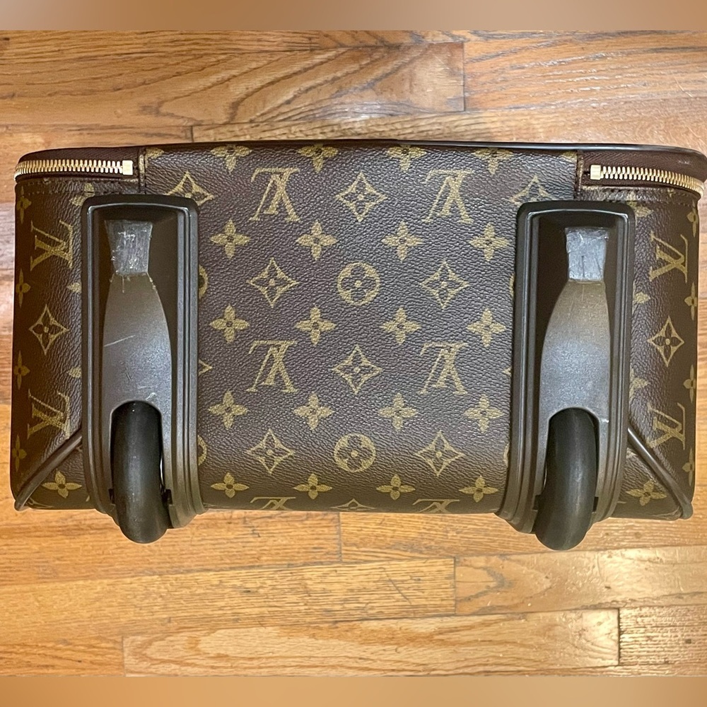 Louis Vuitton LV Monogram Pégase 45 Carry-on Roller Bag, Vintage, EUC - Picture 9 of 16